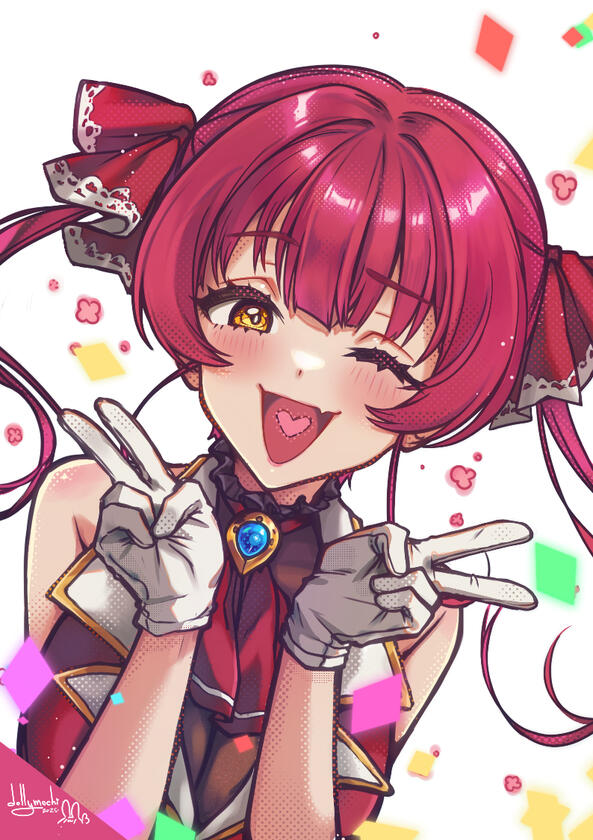 Houshou Marin Fan art